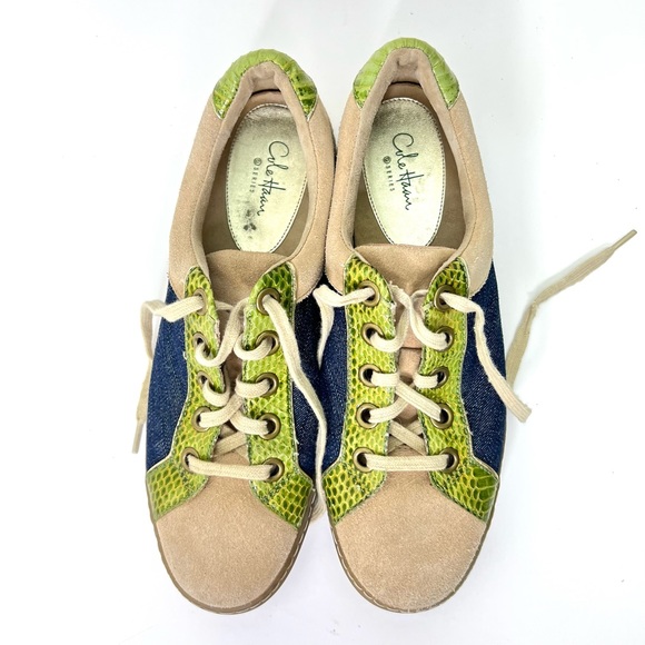 EUC Nike Air by Coke Haan G series leather & suede shoes womens size 7 b - Picture 7 of 16